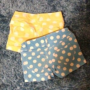 Set of Polka Dot Shorts